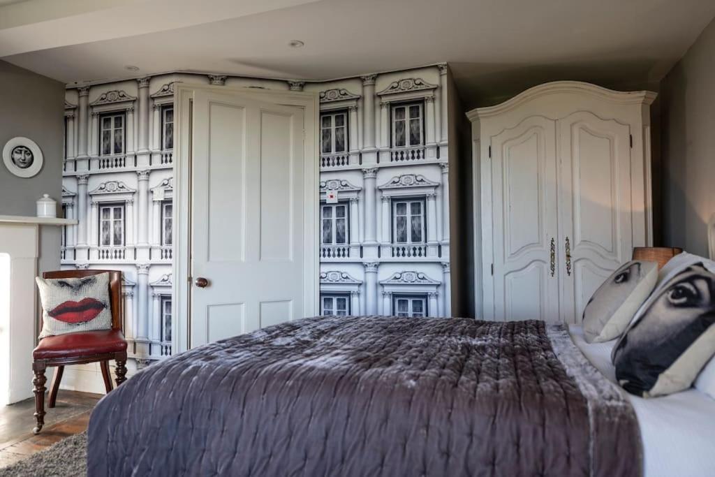 Georgian Country House -Panoramic Views -Sleeps 12 Ruthin Exterior foto